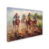 Trademark Fine Art Rio 'Kentucky Derby' Canvas Art, 35x47 MA0356-C3547GG